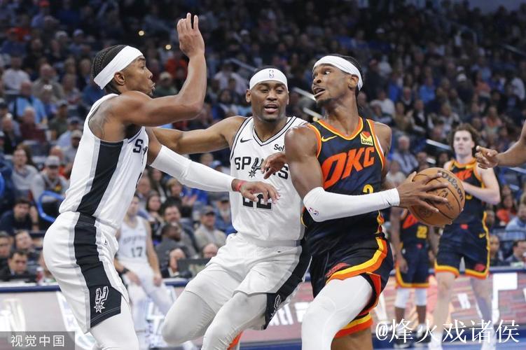 NBA杯12月14日：马刺VS雷霆 文班亚马集锦